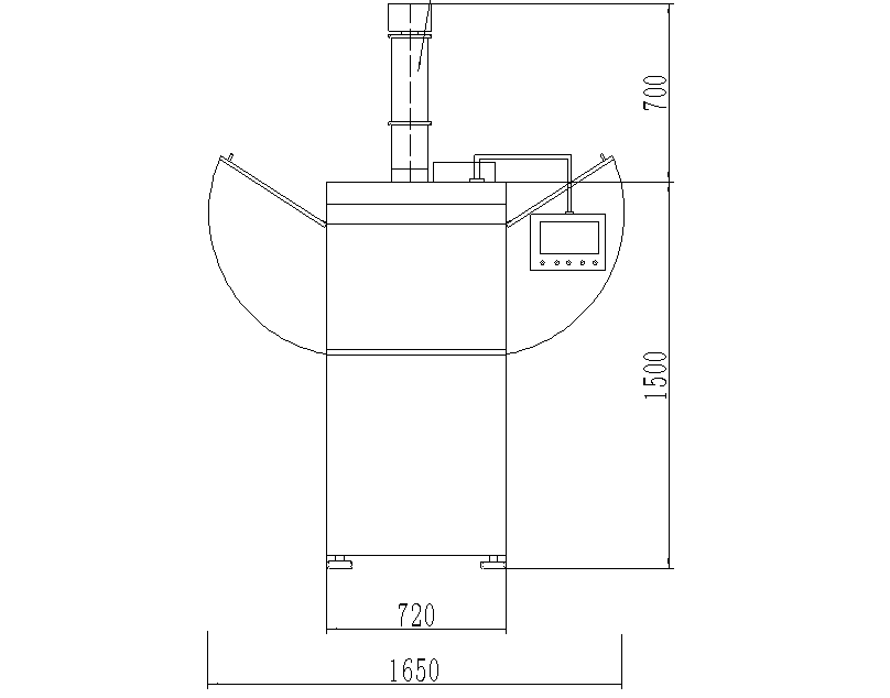 PRIMAPress ST15-Outline Drawing
